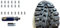 Piscator Fly Pesca Kit 20 Clavos de tungsteno para Botas de wadear + Llave magnética