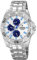 Festina Herren Multi Zifferblatt Quarz Uhr mit Edelstahl Armband F20445/1