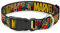 Hundehalsband, Kunststoff, Marvel Retro Comic Paneele, 40,6 bis 58,4 cm, 3,8 cm breit