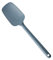 MASTRAD - Spatule - Cuillère - Préparation Cuisson Mélanger - Unibloc - En Silicone - Ne Raye Pas Les Casseroles - Gris