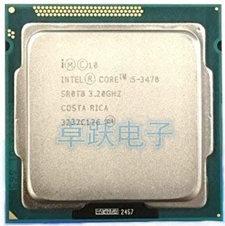 I5 3470 CPU Processor Quad-Core(3.2Ghz /L3=6M/77W) Socket LGA 1155 Desktop CPU i5-3470 (Working 100%)