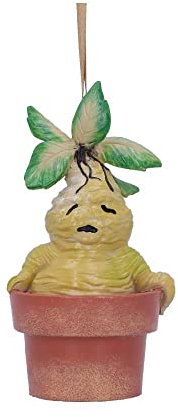 Nemesis Now Harry Potter Mandrake Pflanze zum Aufhängen, 9,5 cm, Grün B5676T1 One Size