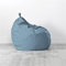 Chickw1 Sitzsack ohne Füllung für Erwachsene und Kinder, Sitzkissen Bodenkissen Kissen Sessel BeanBag Sitzsäcke für Outdoor & Indoor Gaming Entspannen (Grün Blau,90x100cm)