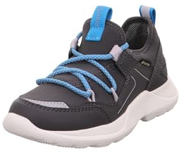 Superfit Jungen Rush Sneaker, Grau Türkis 2000, 33 EU