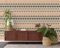70's Retro Inspired Geometric Easy to Hang Wallpaper