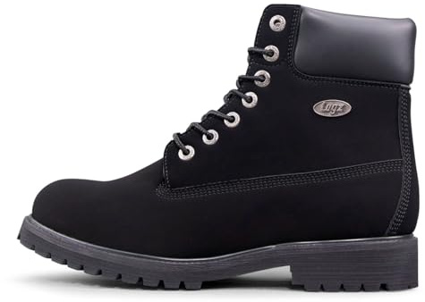 Lugz Men's Convoy Classic 6-inch Chukka Boot, Black, 16 M