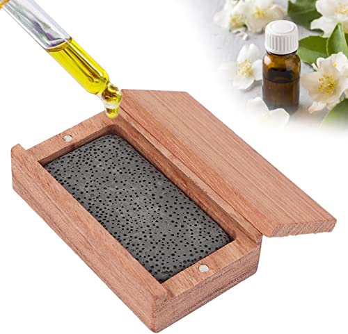 Difusor Portátil de Grano de Madera para Aceites Esenciales - Difusor de Aceite Esencial de Madera Difusores de Aceite Esencial de Aromaterapia Portátiles Compactos para el Hogar Oficina Coche