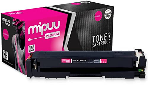 Mipuu Toner kompatibel für HP CF403X 201X Magenta für HP Color Laserjet Pro 200 M252 M252DW M252N M250 M252DW M252N MFP M274 M274N M277 M277DW M277N
