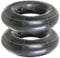 SZCXDKJ 2PCS Wheelbarrow Inner Tube 4.10/3.50-4 Bent Valve fits 10 Wheelbarrow Tire, Lawn Movers, Hand Trucks, Carts Replacement Inner Tubes