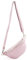 modamoda de T211 Damen Leder Bauchtasche Brusttasche Hüfttasche handmade in Italy, Farbe:Flieder