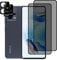 LanQii Protector Pantalla Compatibile con Xiaomi Redmi Note 12 Pro 5G/Xiaomi Redmi Note 12 Pro+ 5G, 2+2 Piezas Privacidad Vidrio Templado Película+Lente Cámara Protector para Xiaomi Redmi Note 12 Pro