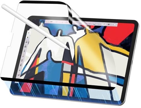 ESR Magnetisch Paper-Feel Schutzfolie für iPad Pro 12.9 Zoll (2022/2021/2020/2018), Schreiben und Zeichnen wie auf Papier, Abnehmbar und Wiederverwendbar, Kompatibel mit Gehärtetem Film, Matte Folie