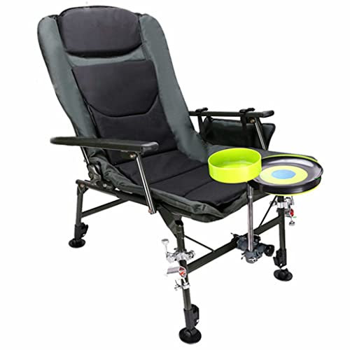 AANAN Campingstühle, Fischereifaltbarer Stuhl Strandstuhl Im Freien Camping Tragbarer Angelstuhl Liege Multifunktional Zusammenklappbarer Angelstuhl/a/Wie Gezeigt