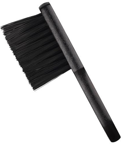 MEISH Wooden Fireside Companion Cleaning Brush Fireside Brush Replacement Wooden Handle Shape Brush for Home Cleaning Tools Accessory