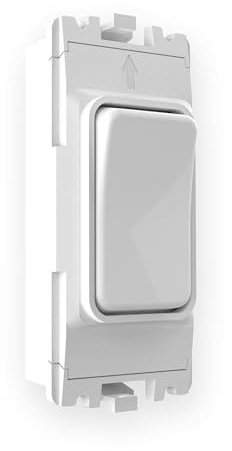 Wireless Kinetic Grid Light Switch (2-channels) for MK or Candeo Faceplates | Pairs with Candeo Receiver Modules | No Wiring or Batteries | Easy Install & Eco-Friendly Lighting Control