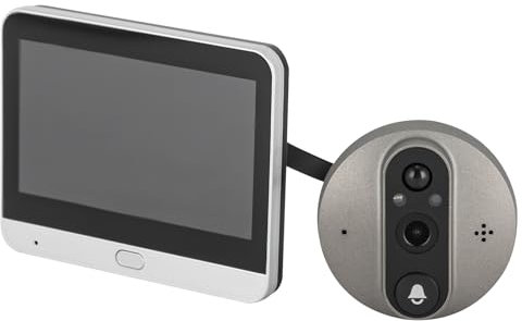 Bukeey di campanello video senza fili, videocitofono, campanello video con visione notturna, per hotel, case, appartamenti