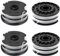 CHIHOLEN 4 Stück Rasentrimmer Fadenspule Kompatibel Mit Parkside TLP-01,Ersatzfadenspule für Parkside PRTA 20-Li A1/B1/B2/C3,PRT 300 A1,PRT 550 A1/A3,Ø1,6mm-8,3m Länge(4 Spule)
