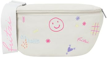 Fritzi Bum Bag Big Limited Embro Fun Crossbody Umhängetasche mit Reißverschluss und verstellbarem Webgurt für Alltag und Reisen 16 x 34 x 11,5 cm, Mehrfarbig