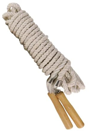 Qianly Cuerda de Saltar Larga para Uso en Equipo, Perfecta para Exteriores, 20m