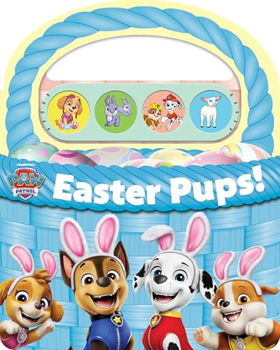 Nickelodeon Paw Patrol Chase, Marshall, Skye and More! - Easter Pups! Carry-Along Sound Book - The Perfect Easter Gift - PI Kids