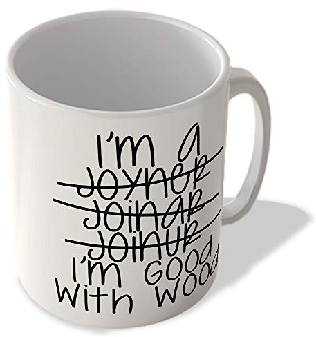McMug - Joiner - I'm Good with Wood - Mug, Ceramic, 11fl.oz.