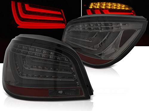 LED Lightbar Rückleuchten Set für BMW E60 LCI 2007 bis 2010 smoke getönt