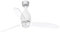 Faro Barcelona 32025-9- MINI ETERFAN LED Ventilador de techo blanco mate/transparente con motor DC