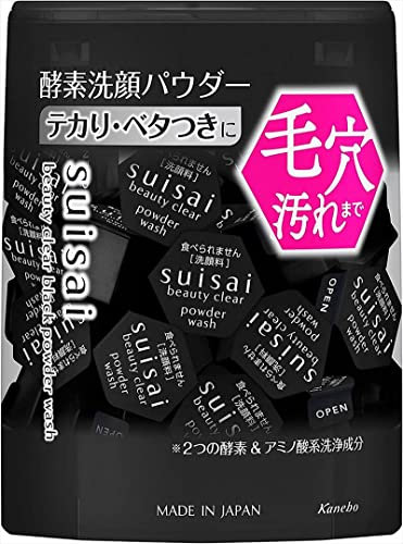 Kanebo Suisai Beauty Clear Black Face Wash Powder 0.4g - 32pieces