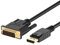 Ewent câble vidéo et adaptateur DisplayPort/DVI-D 3 m Noir