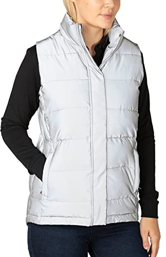 Rydale Ladies Reflective Waistcoat Womens Hi Vis Gilet Insulated Puffer Vest Bodywarmer Reflect Sleeveless Jacket