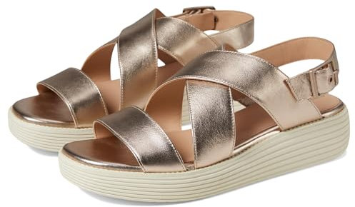 Cole Haan Women's Originalgrand Platform Sandal Heeled, Rose Gold Talca Ivory, 5 UK