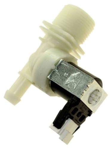 SOS Accessoire Elektromagnetventil, 1-Wege, 180 °, für Spülmaschine 480140102032 Bauknecht, Ignis, Ikea Whirlpool, Kitchenaid, Laden, Whirlpool