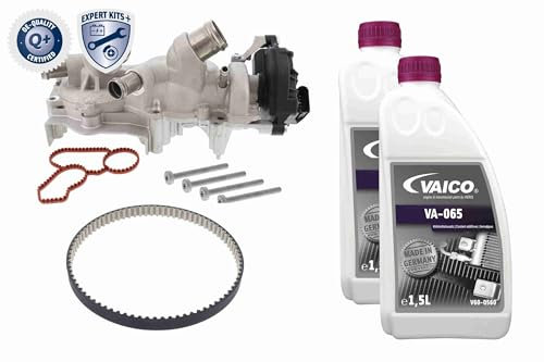 VAICO V10-50114-XXL Kit cinghia distribuzione pompa acqua con guarnizione & con cinghia dentata & con refrigerante