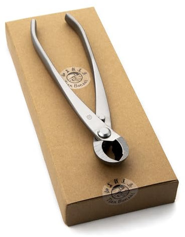 tianbonsai Bonsai Tools 205 mm Rundkantenschneider Multifunktionaler Bonsaischneider mit sowohl gerader Kante als auch runder Kante