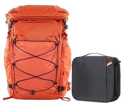 PGYTECH OnePro Flex Backpack 40L (Sunset Orange) +Camera Insert M