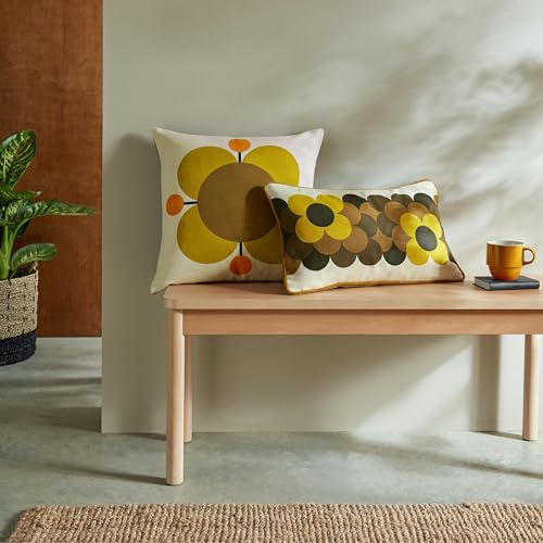 Orla Kiely Kissen – Atomic Flower Primel – 100% Baumwolle 45 cm x 45 cm