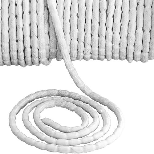 STOUCLA Chaîne de Guidage Robuste, Ruban de Plomb, Cordon de Rideau, 5 m, chaîne de Guidage Robuste, lestage pour Rideaux, Tissus, moustiquaires (30 g - 5 m)