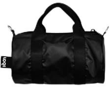 LOQI METALLIC Black Small Weekender