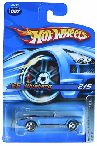 Hot Wheels '65 Mustang, Motown Metal 2/5 [Blau] #87