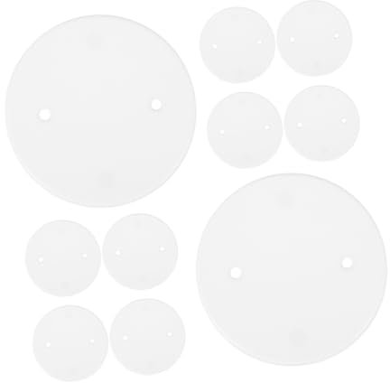 OSOLADY 50piezas Placas Decorativas Para Cajas Eléctricas Tapas Para Fácil Instalación