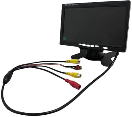 Sreuyong 7-Inch FPV LCD Display Color Monitor 800 * 480 for Car TV Warehouse Supermarket Monitor FPV Monitor