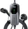 VDLPOWEREU EV Charger 3kw, 6A/8A/10A/13A Variable, 3Pin Home Electric Car Charger Cable Type 2, 5 Metres Single-phase Charger with LED Display, IP65 Waterproof