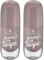 essence gel nail colour, Nagellack, Nr. 37, Grau, langanhaltend, Expressergebnis, schnelltrocknend, glänzend, farbintensiv, acetonfrei, vegan, ohne Mikroplastikpartikel, ohne Parfüm, 2er Pack (8ml)