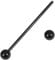MAJORMENCH Boucle d'Oreille Industrielle en Acier Inoxydable Longue Multicolore Confortable pour Femmes Bijoux de Piercing 38Mm