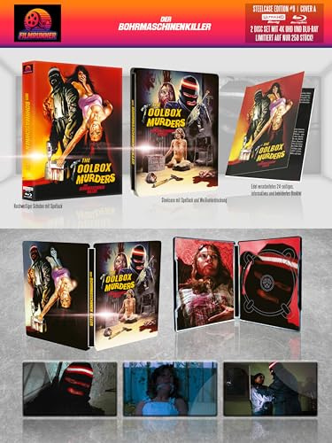Der Bohrmaschinenkiller ( The Toolbox Murders ) 2-Disc Premium Steelcase Edition #9 Cover A 250 , 4K+BD