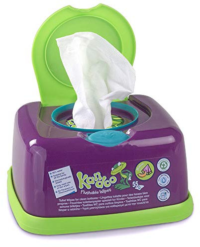 Kandoo Boite Rechargeable Distributrice Melon Nouvelle Formule De Lingettes , 55 Unité (Lot 1)