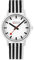 Mondaine Unisex-Erwachsene Analog Quarz Uhr mit Textil Armband MS1.41110.LA