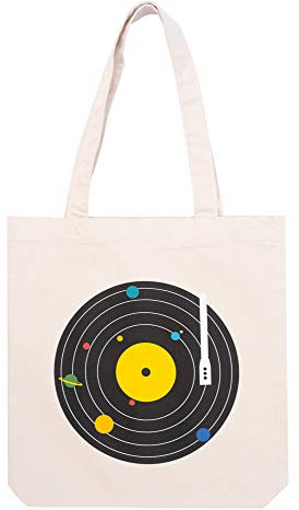 Erik Shopper Across The Universe - Tragetasche aus Baumwolle - Bag