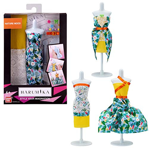 BANDAI Harumika 40416 Designer Set Nature Mood Theme Craft Kit Create Your Own Fashion Without Needle and Thread