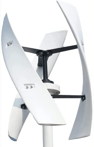 Turbina eolica verticale a levitazione da 8000 W, generatore eolico magnetico verticale senza rumore con turbina eolica con regolatore di carica per uso domestico, campeggio, camper, barche (48V)